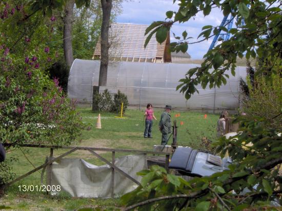 Ring RCI et serre d'hiver en fond